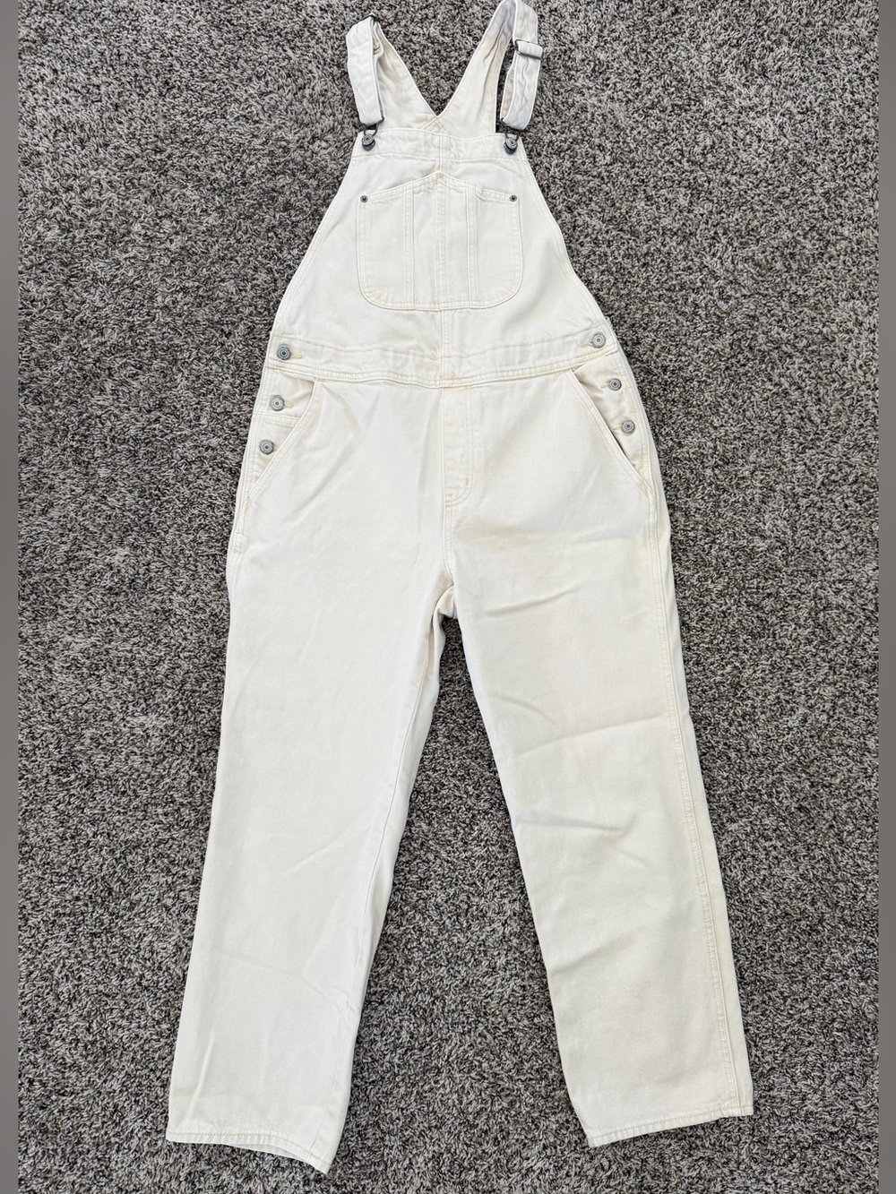 Old Navy Cream Overalls